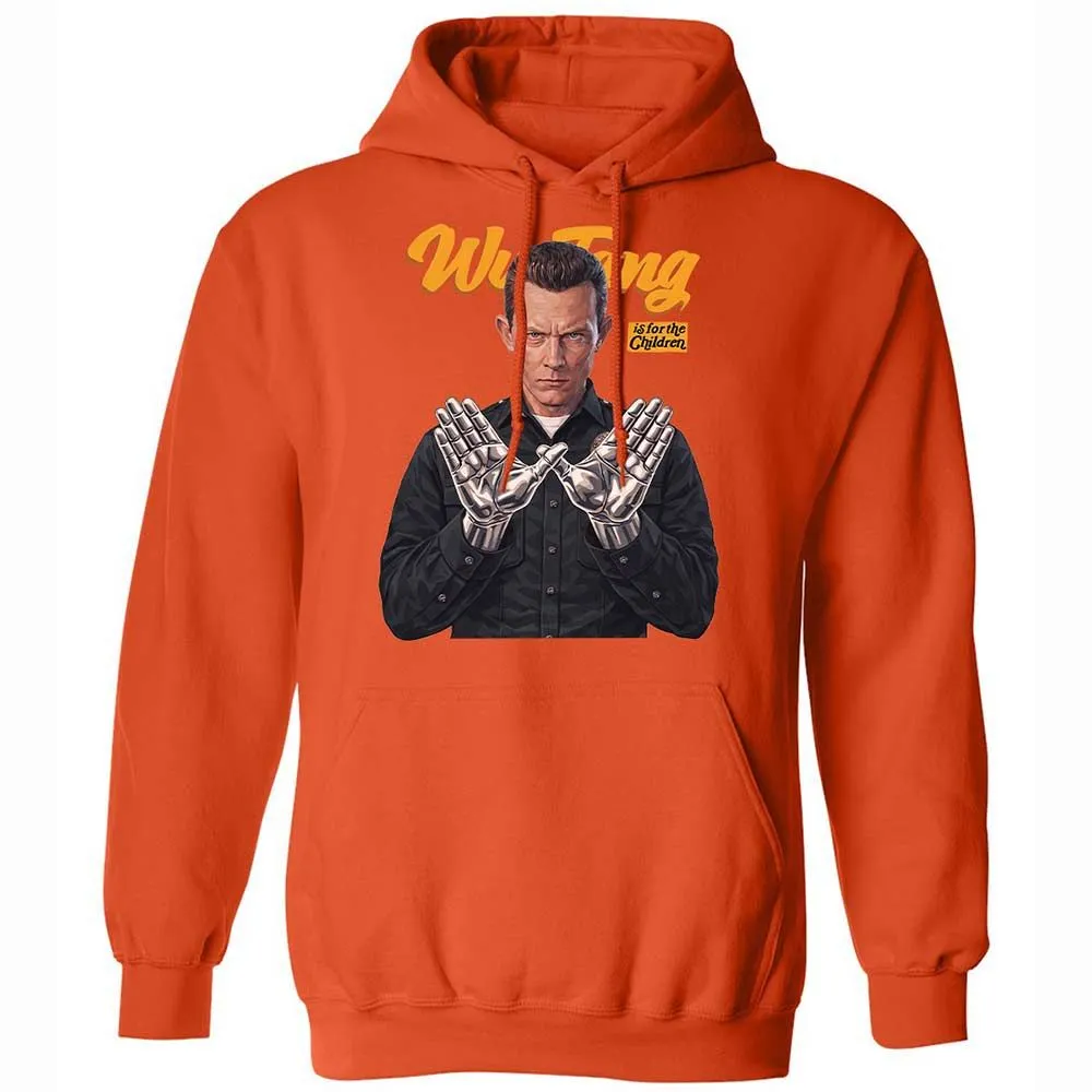 Classic Unisex Hoodie - Black - Orange - 13