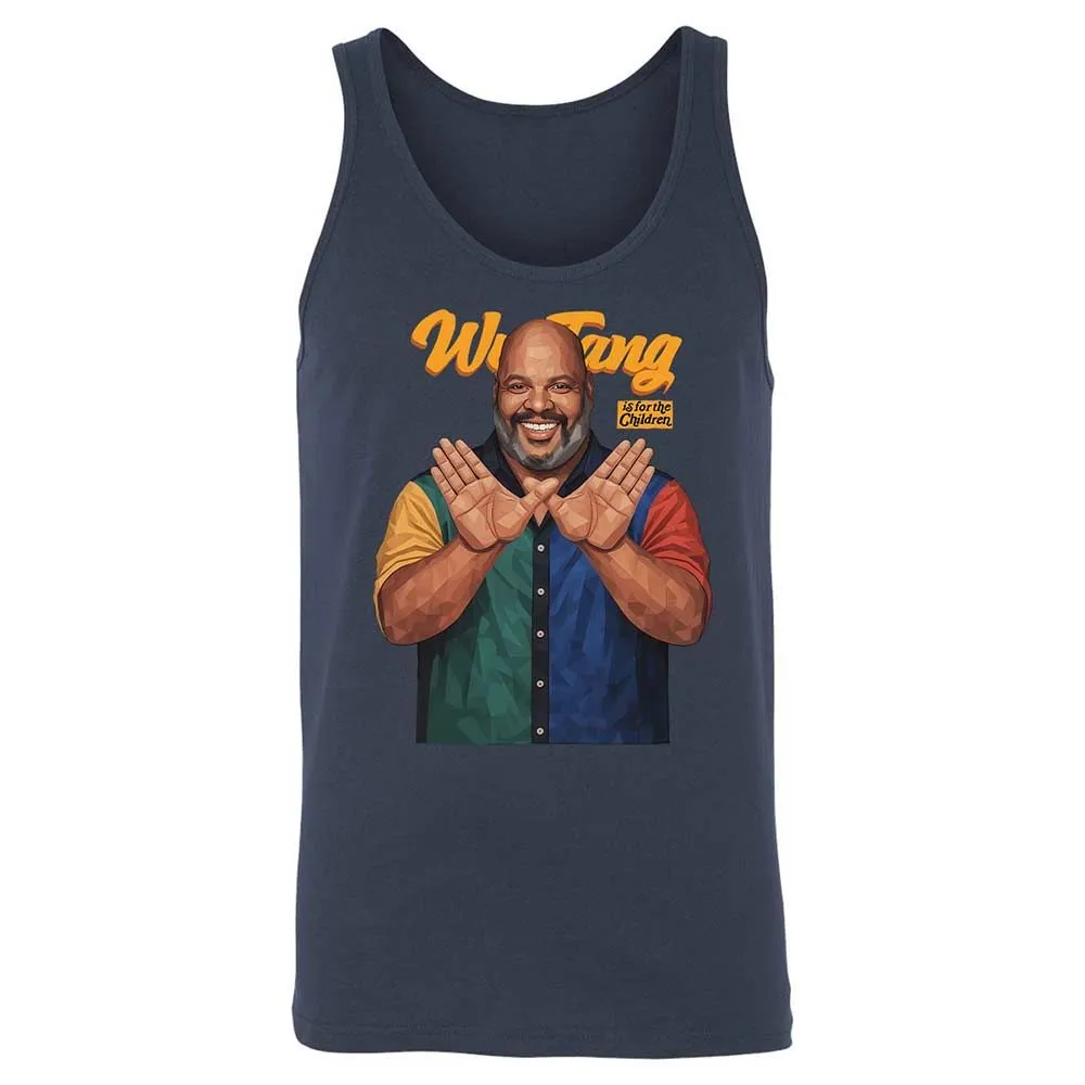 Unisex Jersey Tank - KPJZNVXU - Navy - 2