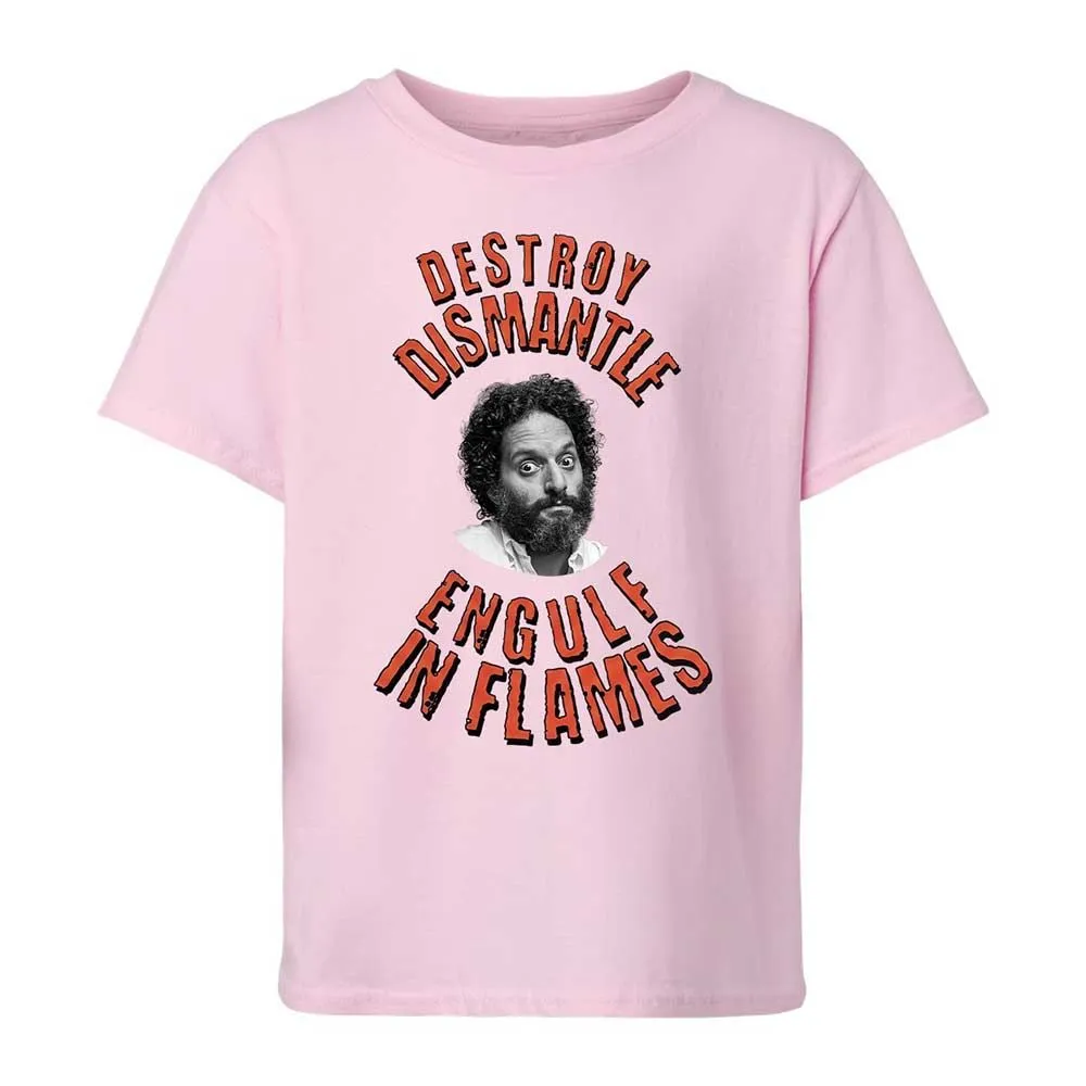 Destroy, Dismantle, Engulf in Flames - Light Pink - 5