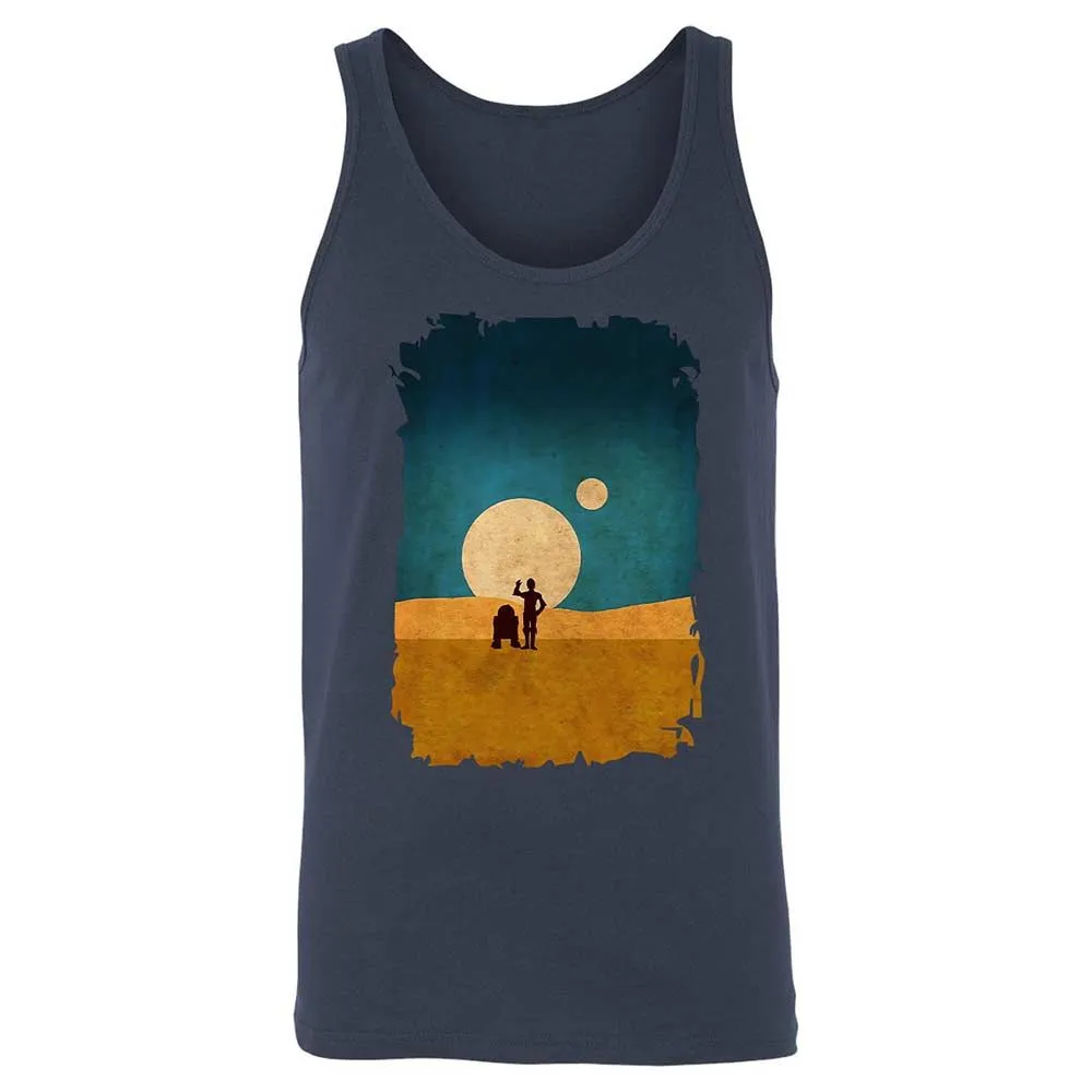 Droids In The Dunes - Navy - 8
