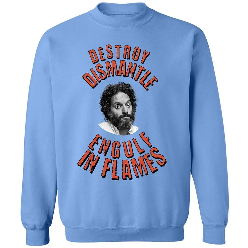 Destroy, Dismantle, Engulf in Flames - Carolina Blue - 5