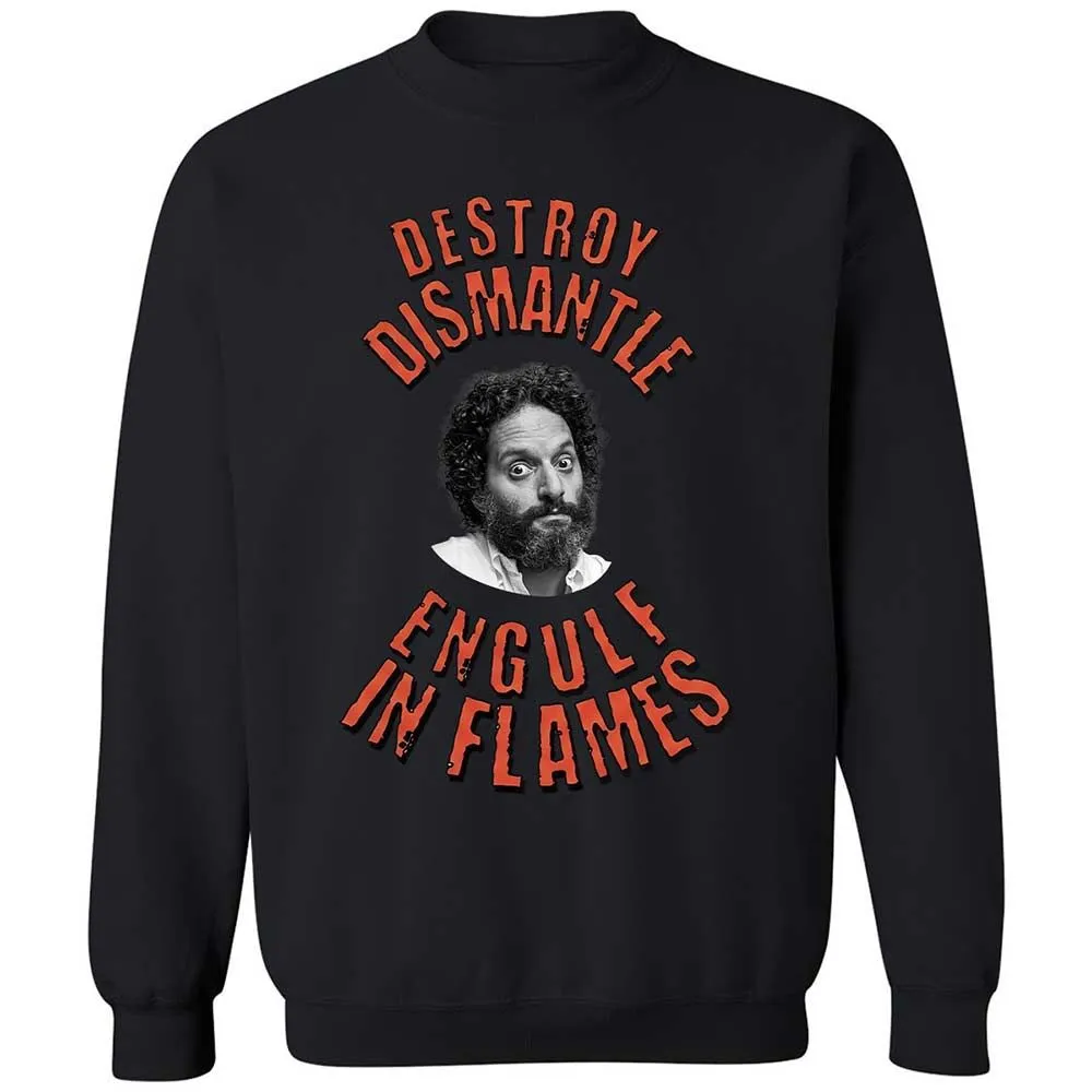 Destroy, Dismantle, Engulf in Flames - Black - 14