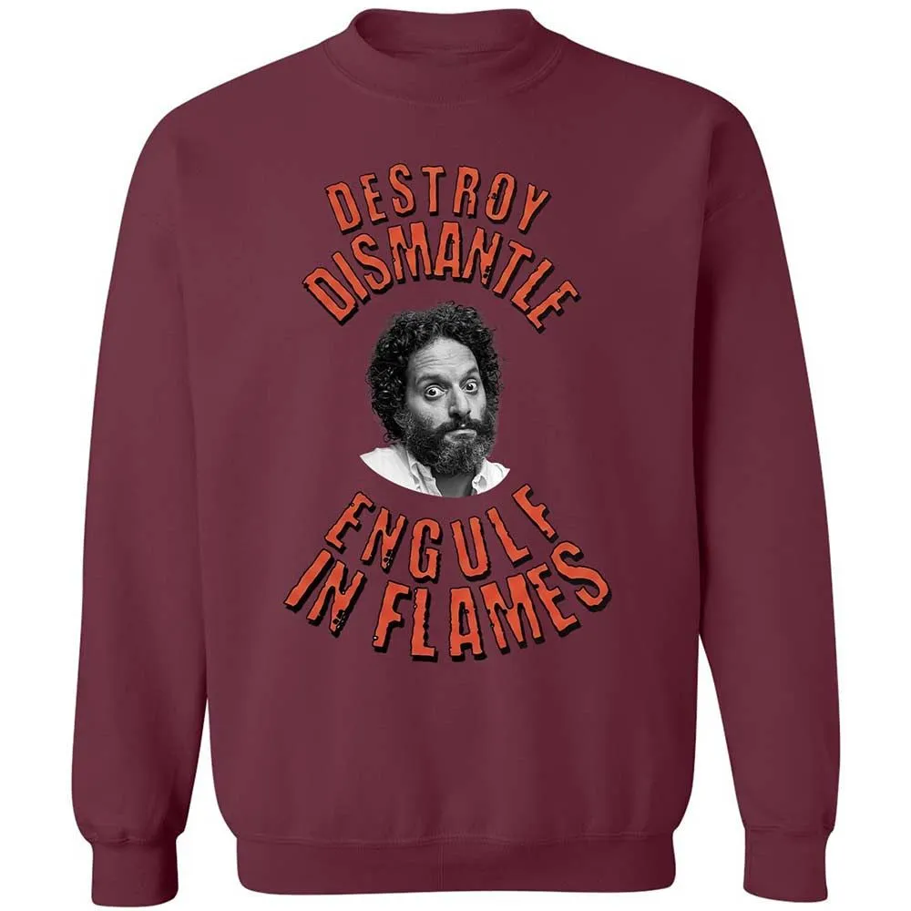 Destroy, Dismantle, Engulf in Flames - Maroon - 20