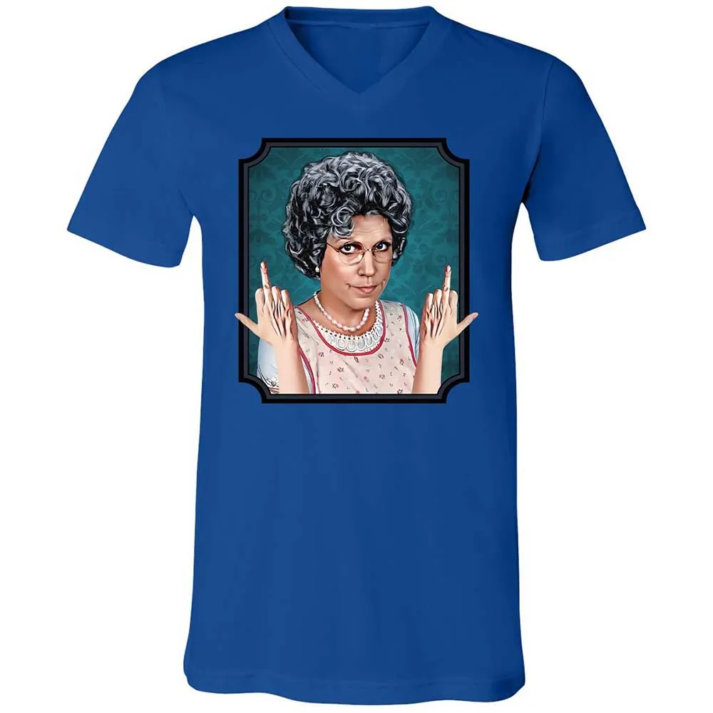 Unisex V-Neck T-Shirt - 16XTM261 - True Royal - 3