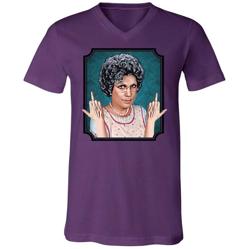Unisex V-Neck T-Shirt - 16XTM261 - Team Purple - 10