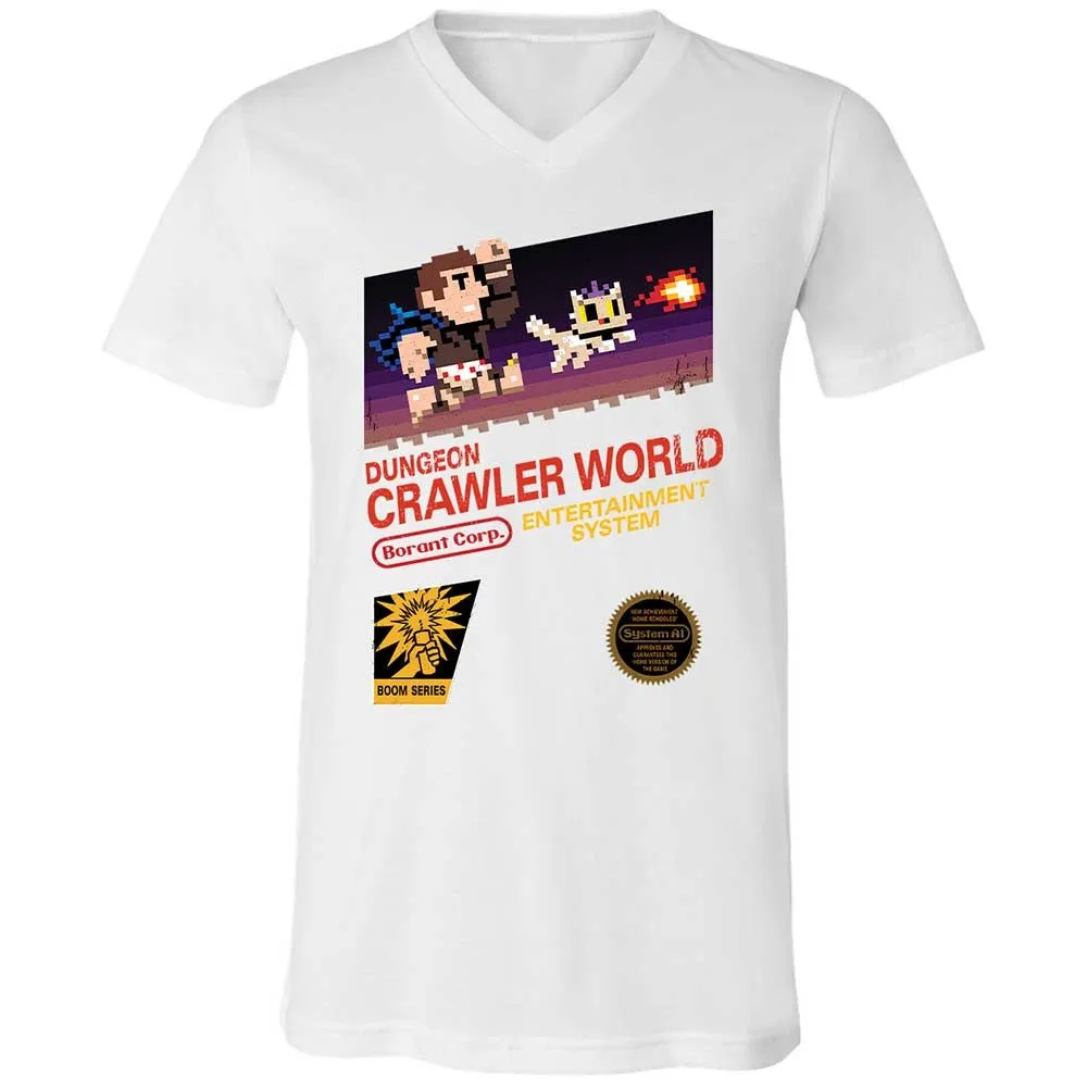 Unisex V-Neck T-Shirt - 4A2XHKXS - White - 16