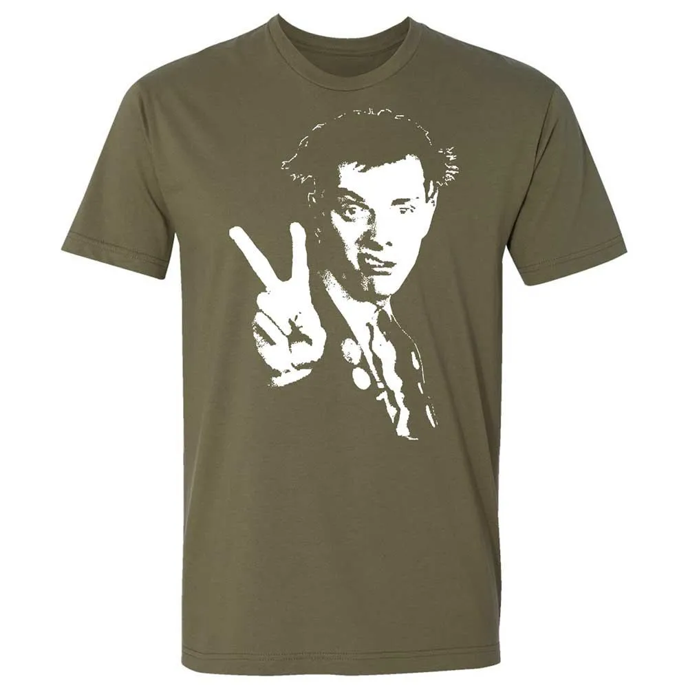 Premium Unisex T-Shirt - Black - Military Green - 8