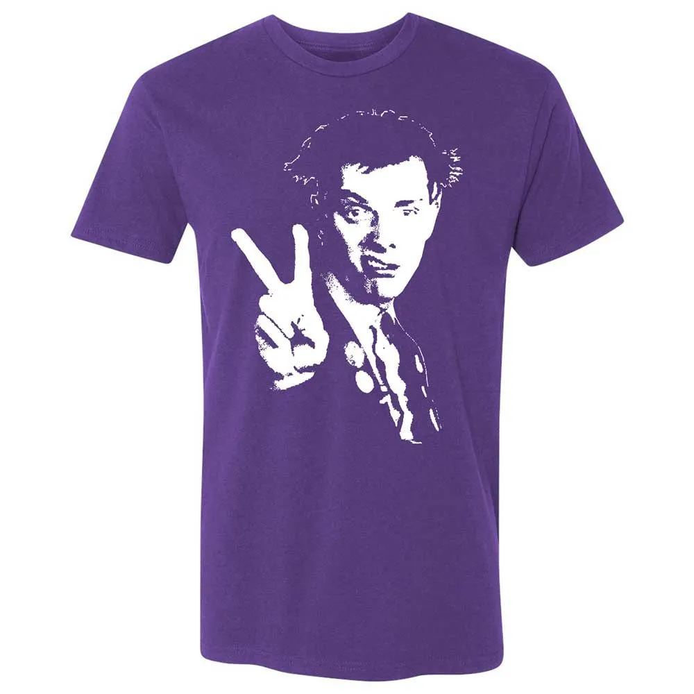 Premium Unisex T-Shirt - Black - Purple Rush - 14