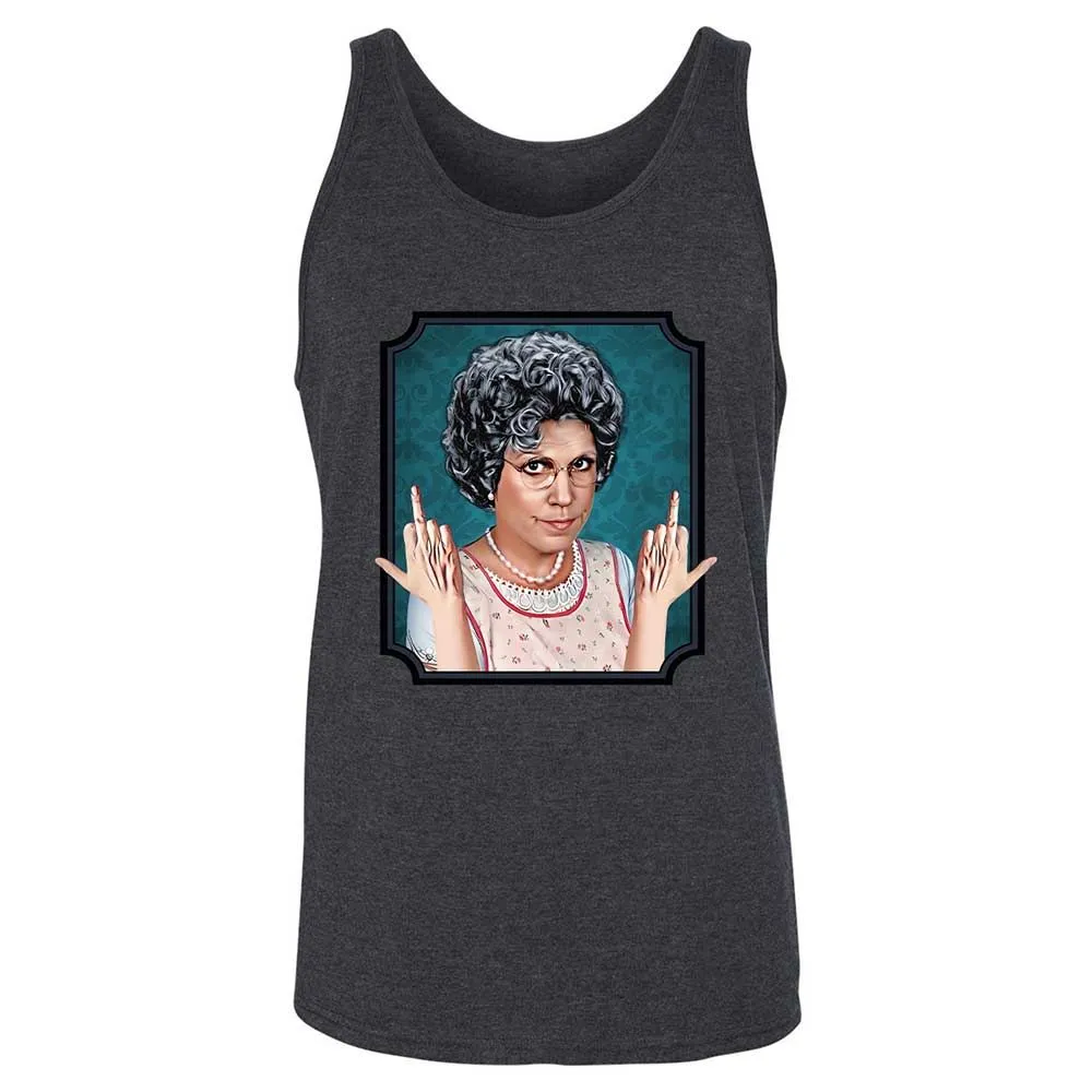Unisex Jersey Tank - KJJNRUPS - Dark Grey Heather - 10