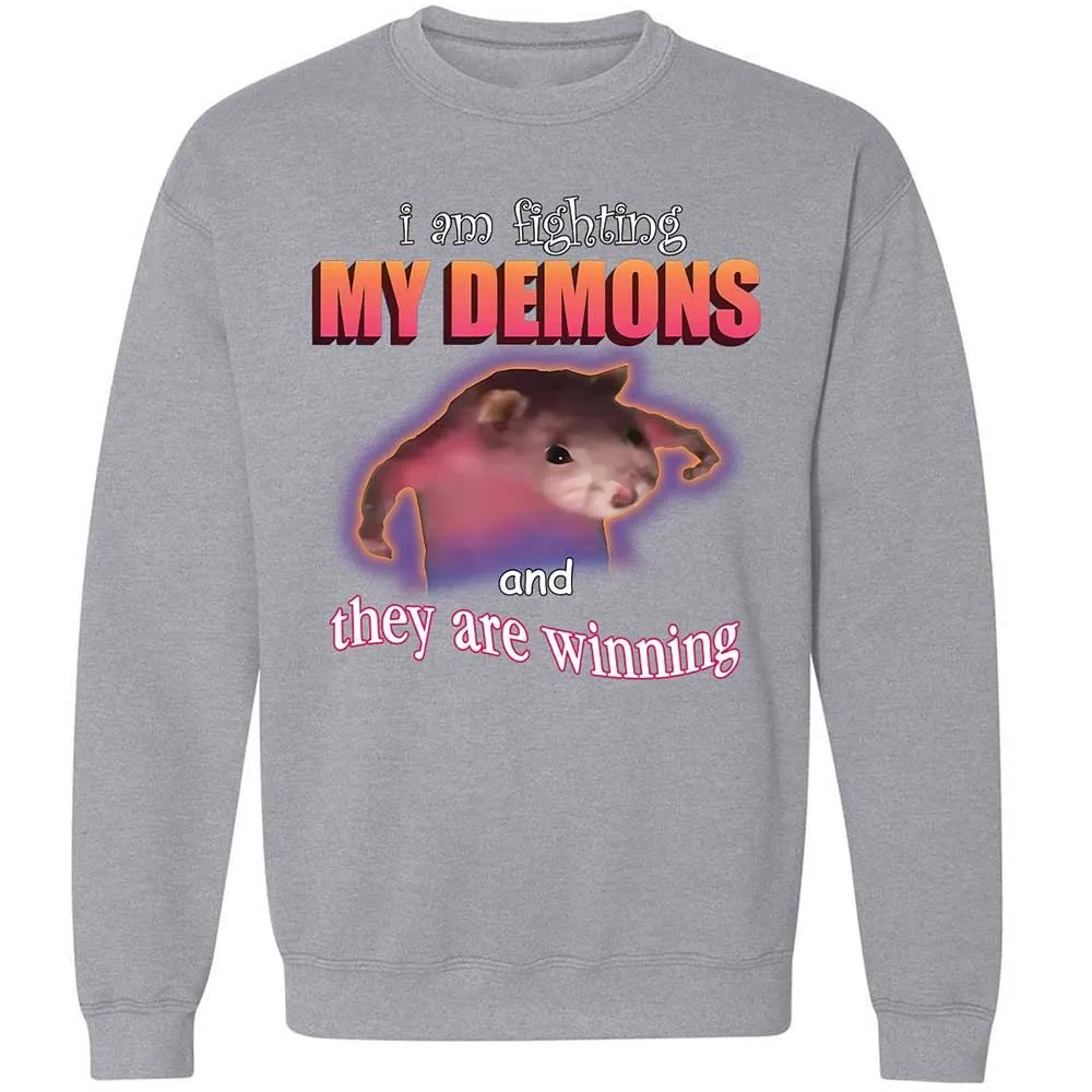 I'm fighting my demons - Sport Grey - 3