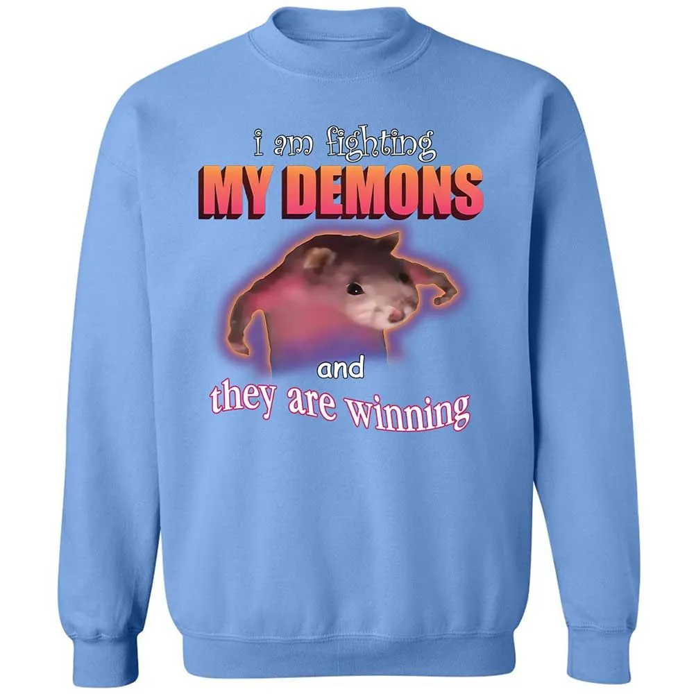 I'm fighting my demons - Carolina Blue - 5