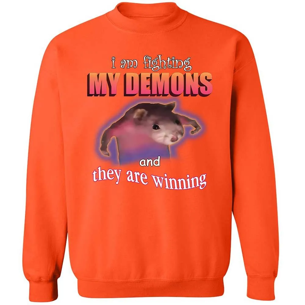 I'm fighting my demons - Orange - 12
