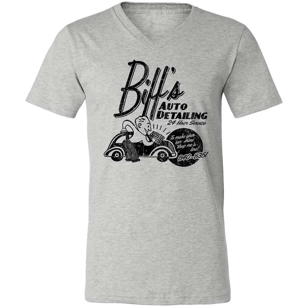 Unisex V-Neck T-Shirt - YQQ2389C - Athletic Heather - 2