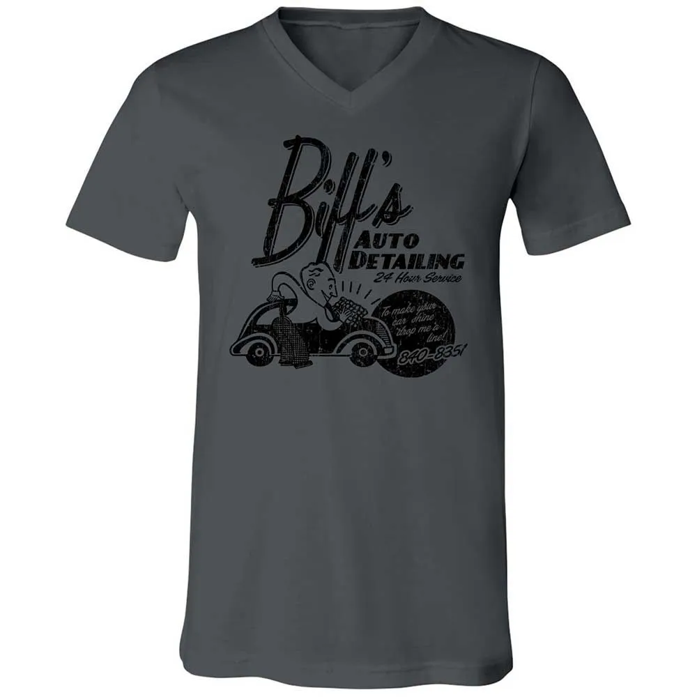 Unisex V-Neck T-Shirt - YQQ2389C - Asphalt - 16