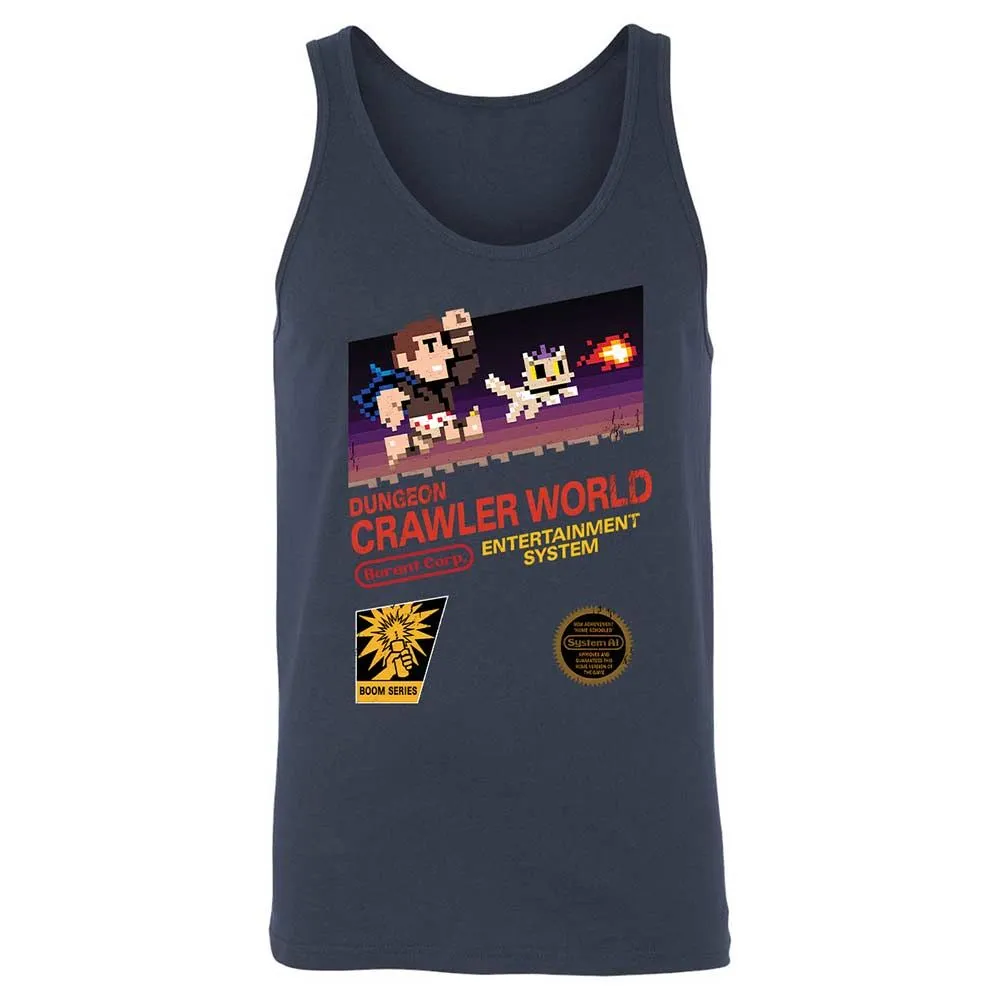 Unisex Jersey Tank - QT7DJQEJ - Navy - 2