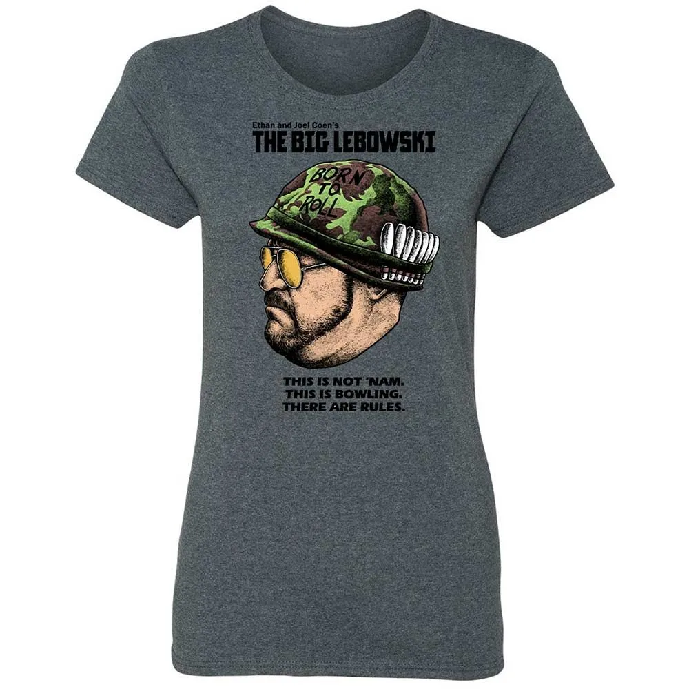Women's T-Shirt - White - Dark Heather - 16