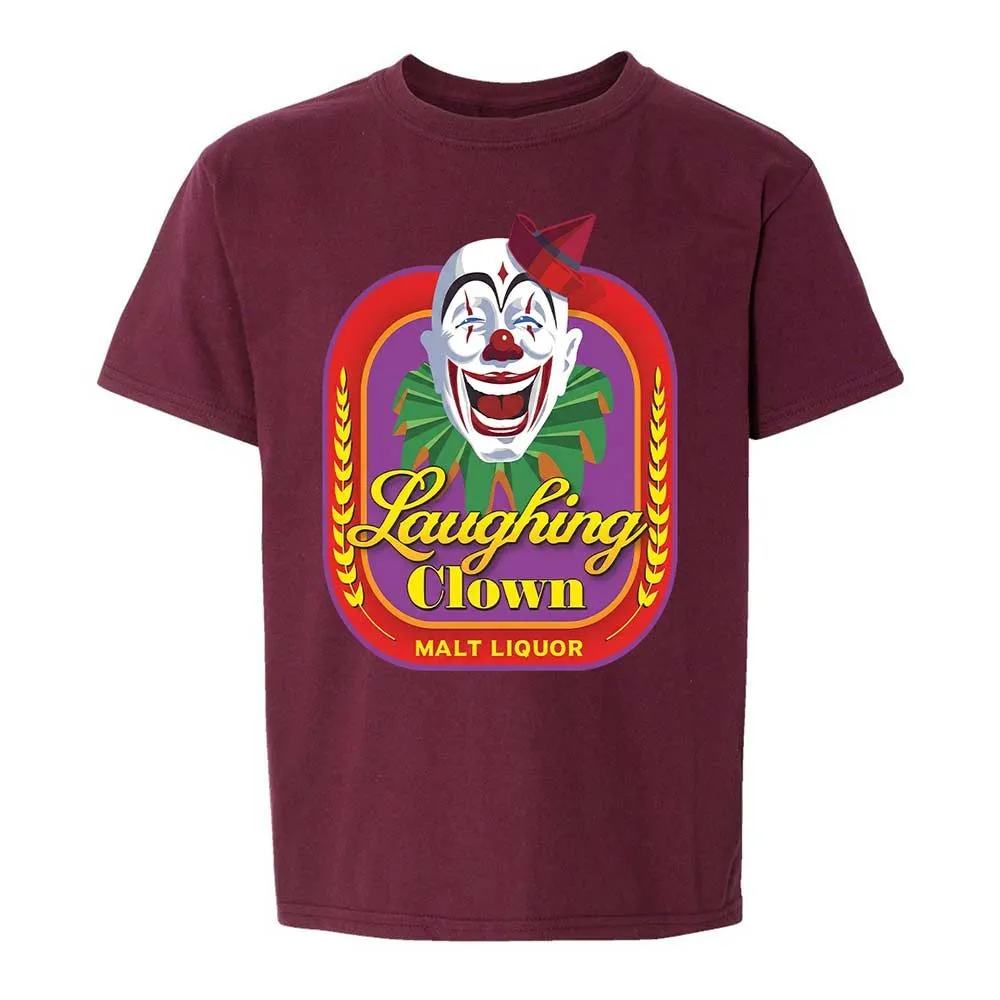 Laughing Clown Malt Liquor - Maroon - 14
