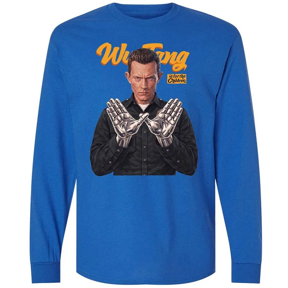 Long Sleeve T-Shirt - Black - Royal - 3