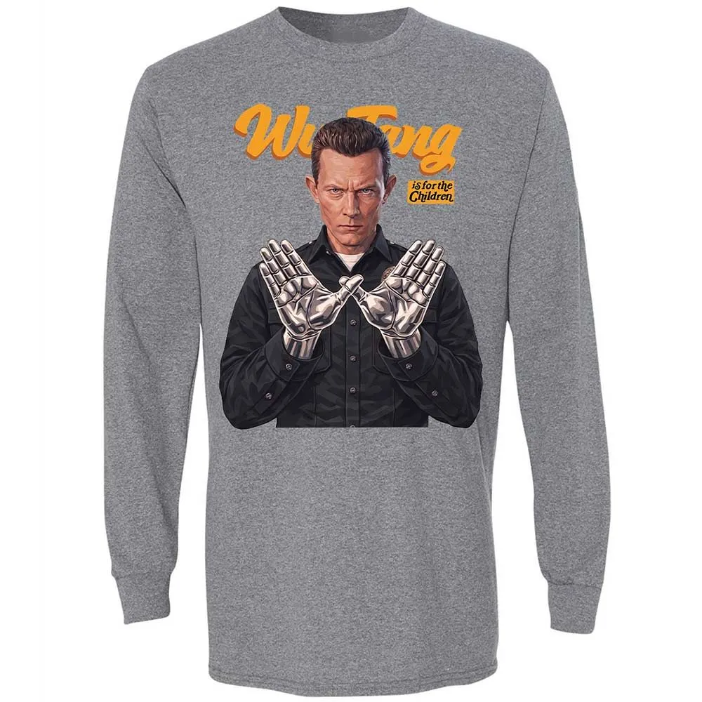 Long Sleeve T-Shirt - Black - Graphite Heather - 8