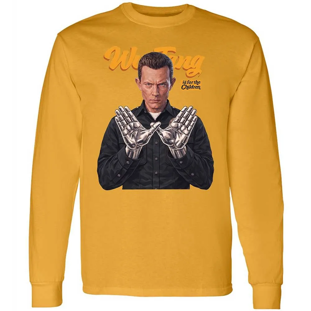 Long Sleeve T-Shirt - Black - Gold - 13