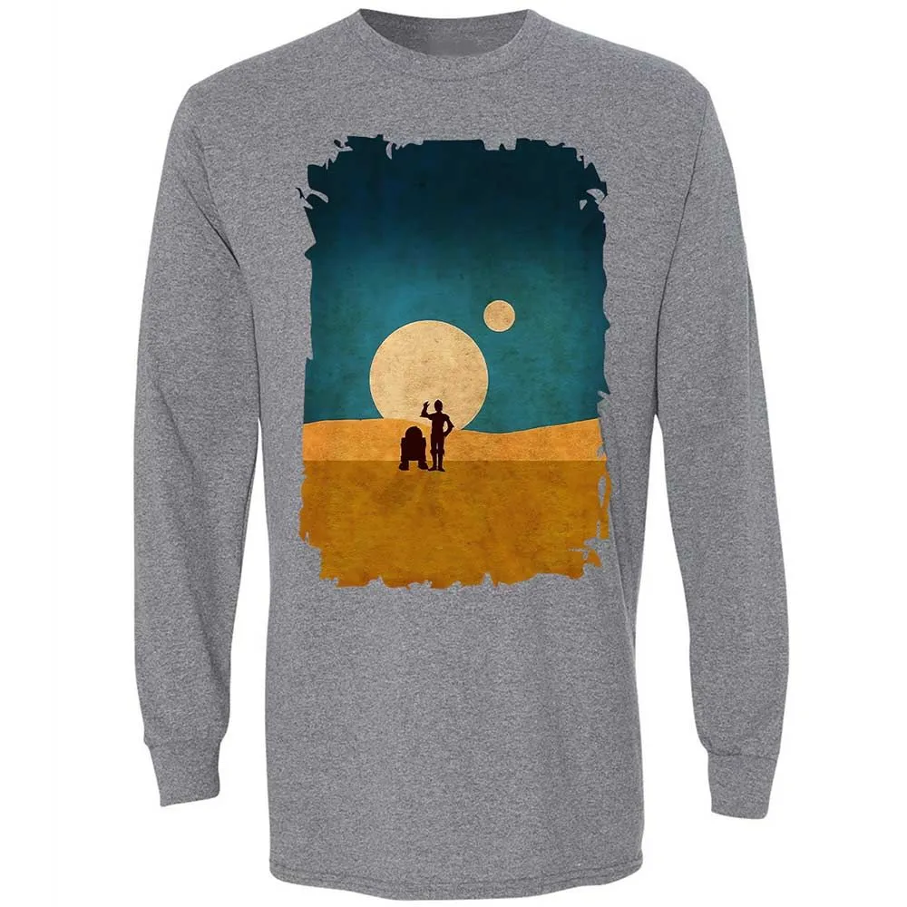 Droids In The Dunes - Graphite Heather - 18