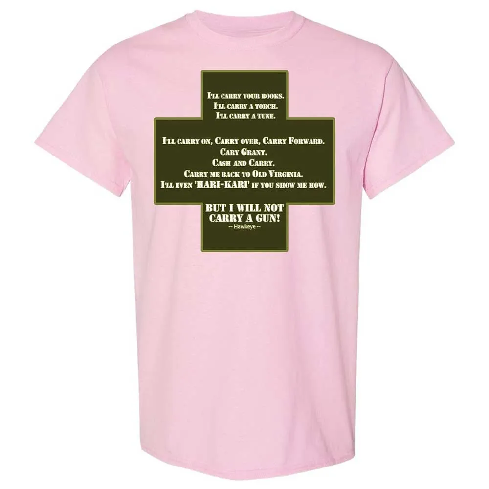 I Will Not Carry a Gun - Light Pink - 5