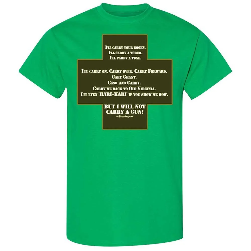 I Will Not Carry a Gun - Irish Green - 10