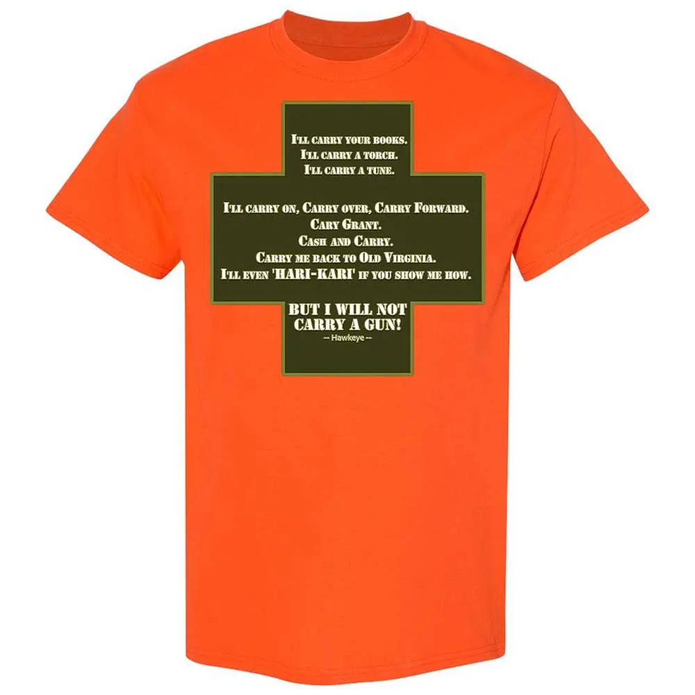 I Will Not Carry a Gun - Orange - 14