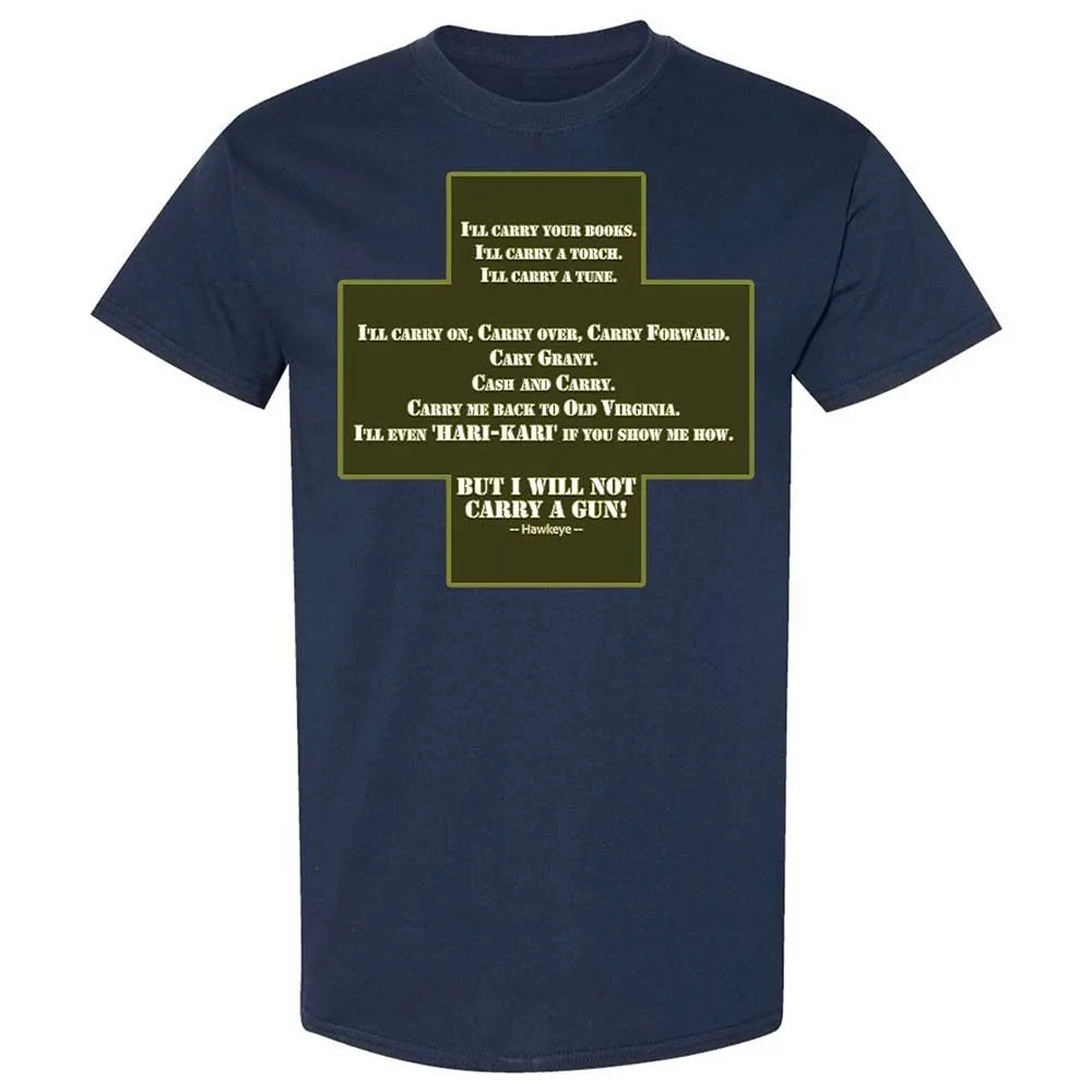 I Will Not Carry a Gun - Navy - 16