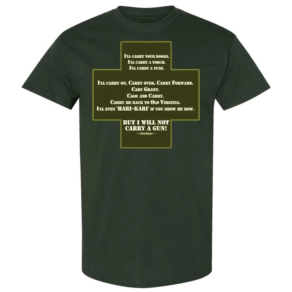 I Will Not Carry a Gun - Forest Green - 18