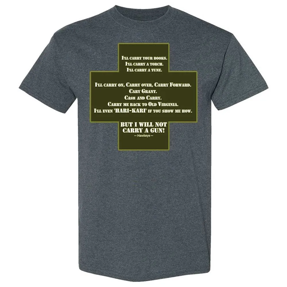 I Will Not Carry a Gun - Dark Heather - 19