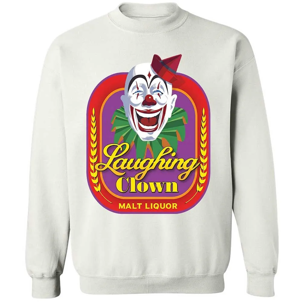 Laughing Clown Malt Liquor - White - 18