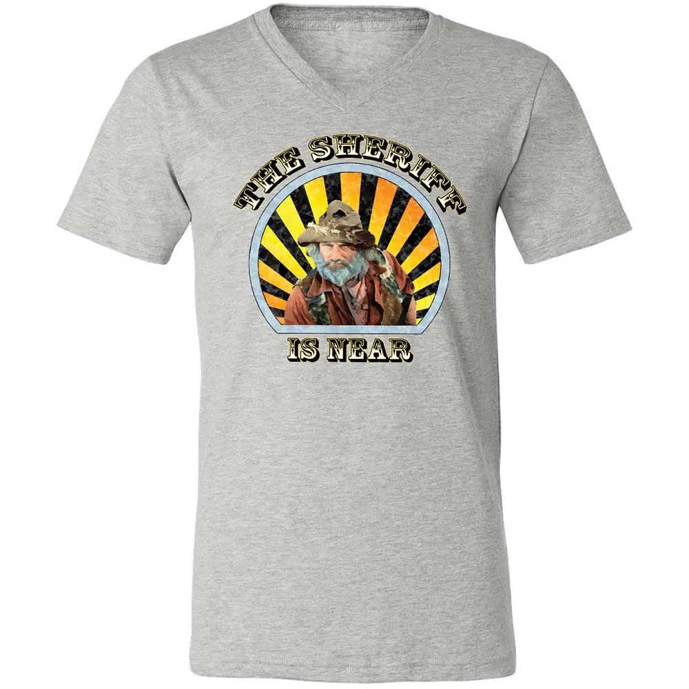 The Sheriff Is Near - Athletic Heather - 2