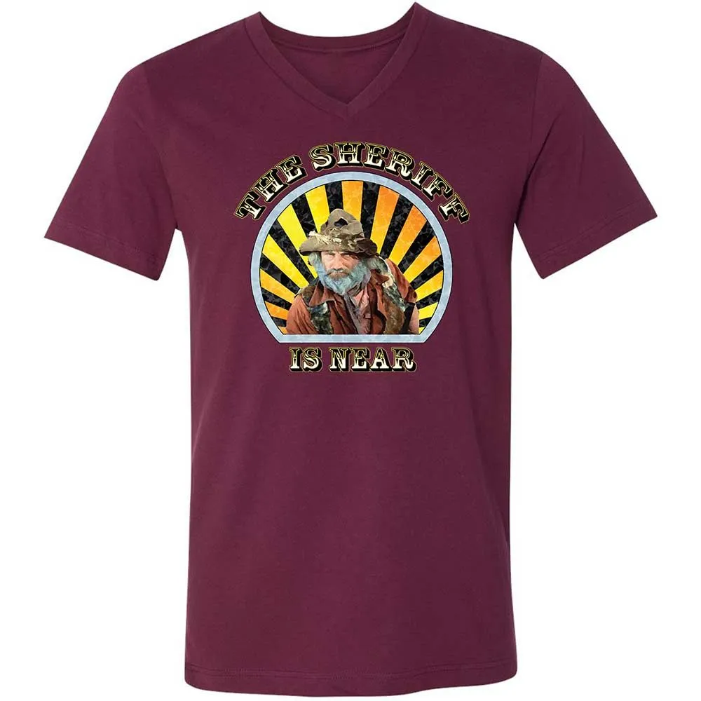 The Sheriff Is Near - Maroon - 14