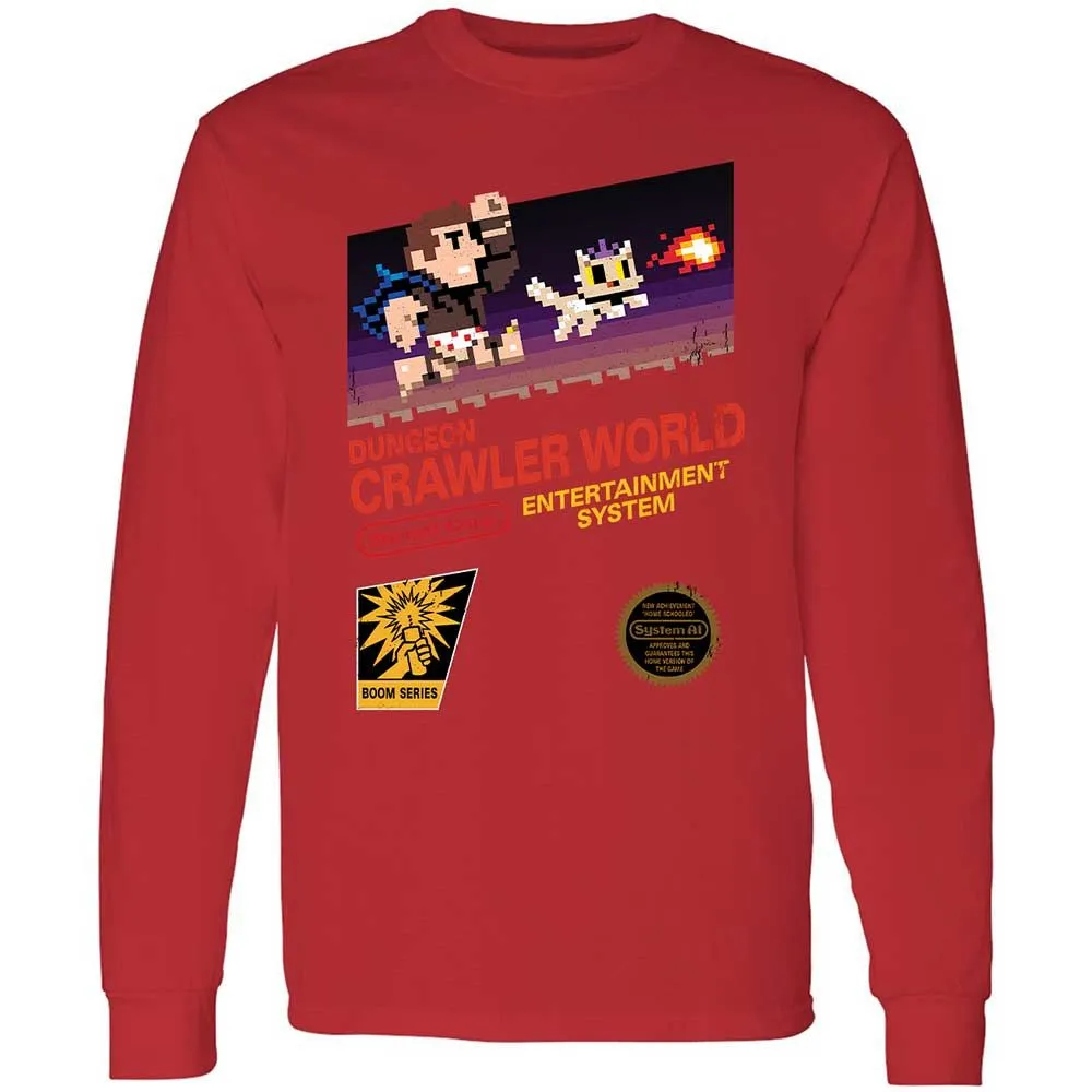 Long Sleeve T-Shirt - LTRKDG7Y - Red - 11