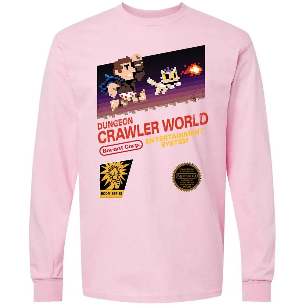 Long Sleeve T-Shirt - LTRKDG7Y - Light Pink - 16
