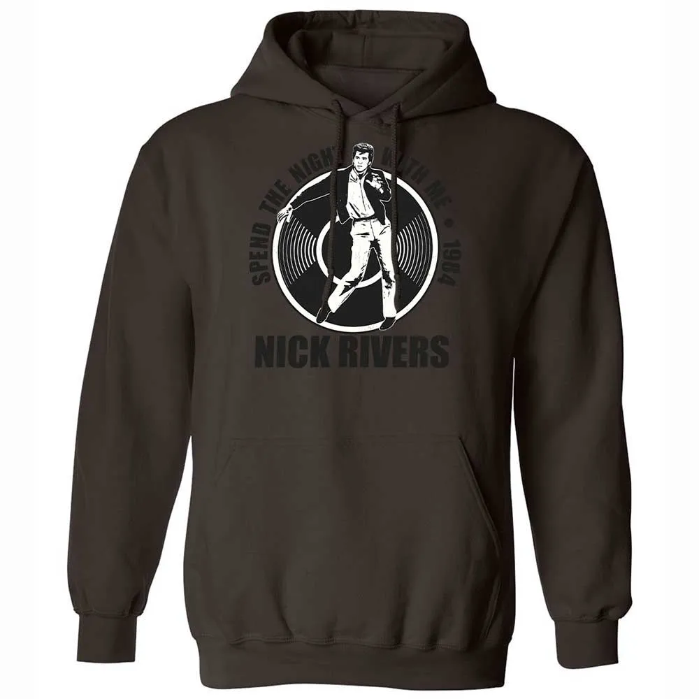 Classic Unisex Hoodie - 57V53DMW - Dark Chocolate - 18