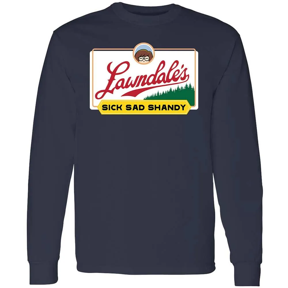 Long Sleeve T-Shirt - ABATL9HB - Navy - 2