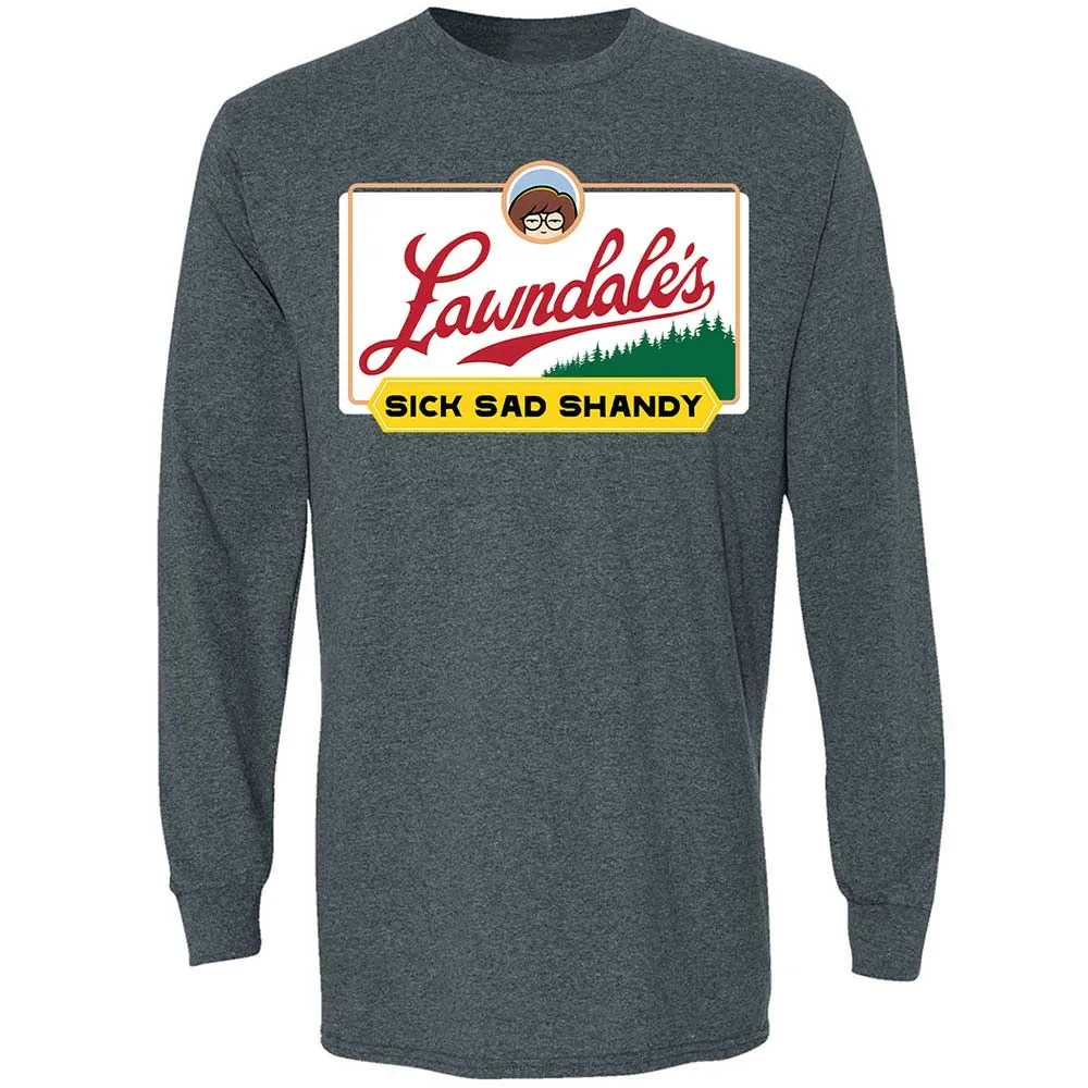 Long Sleeve T-Shirt - ABATL9HB - Dark Heather - 5