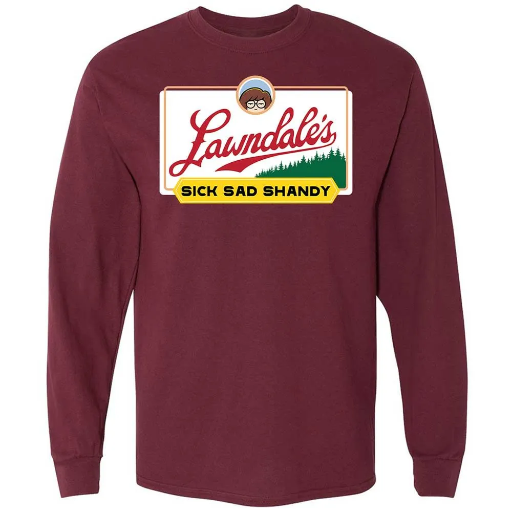 Long Sleeve T-Shirt - ABATL9HB - Maroon - 6