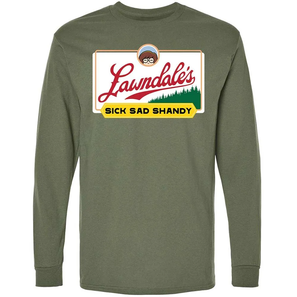 Long Sleeve T-Shirt - ABATL9HB - Military Green - 9