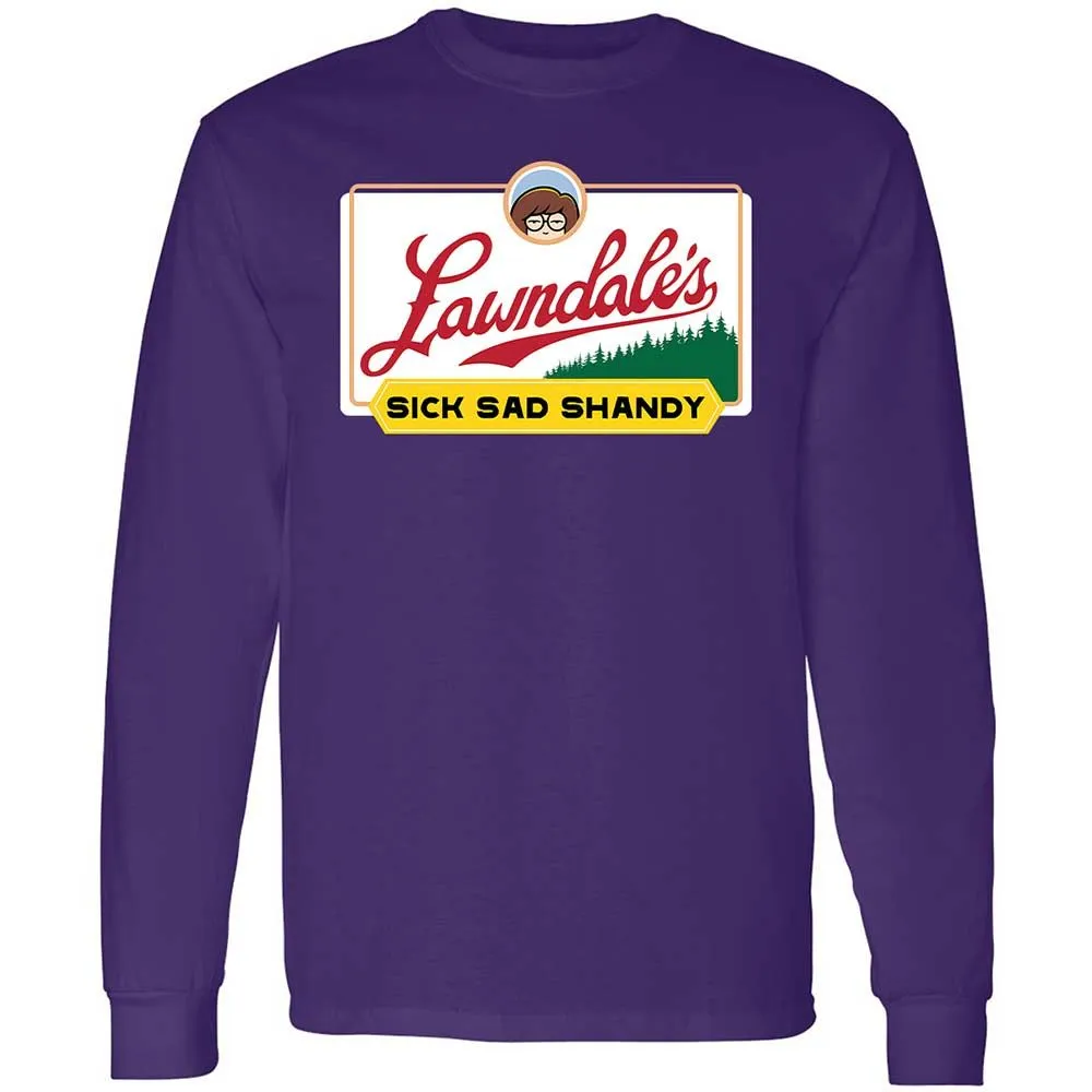 Long Sleeve T-Shirt - ABATL9HB - Purple - 12