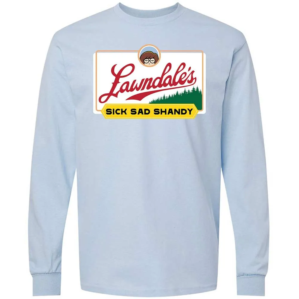 Long Sleeve T-Shirt - ABATL9HB - Light Blue - 18
