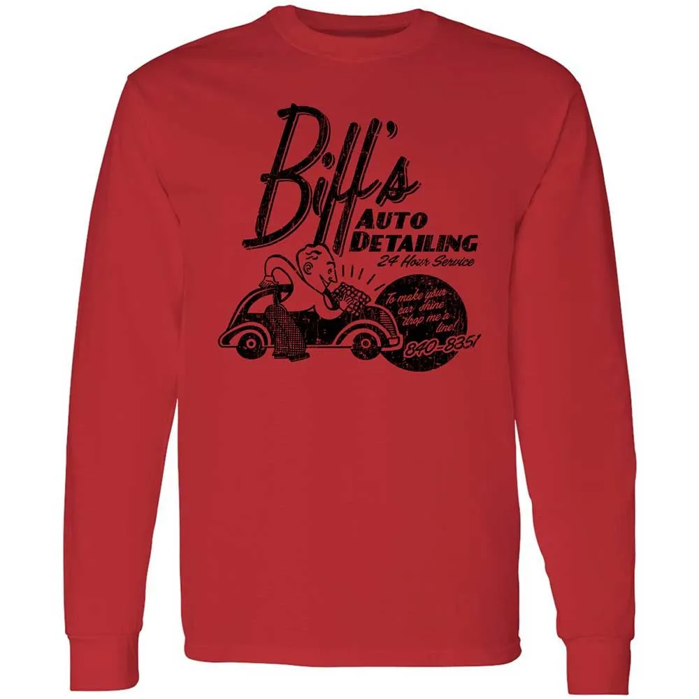 Long Sleeve T-Shirt - 1ZPQ5BUR - Red - 8