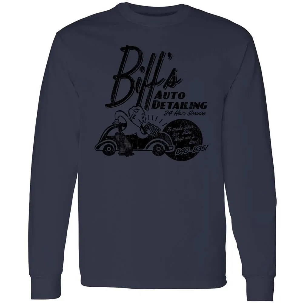 Long Sleeve T-Shirt - 1ZPQ5BUR - Navy - 13