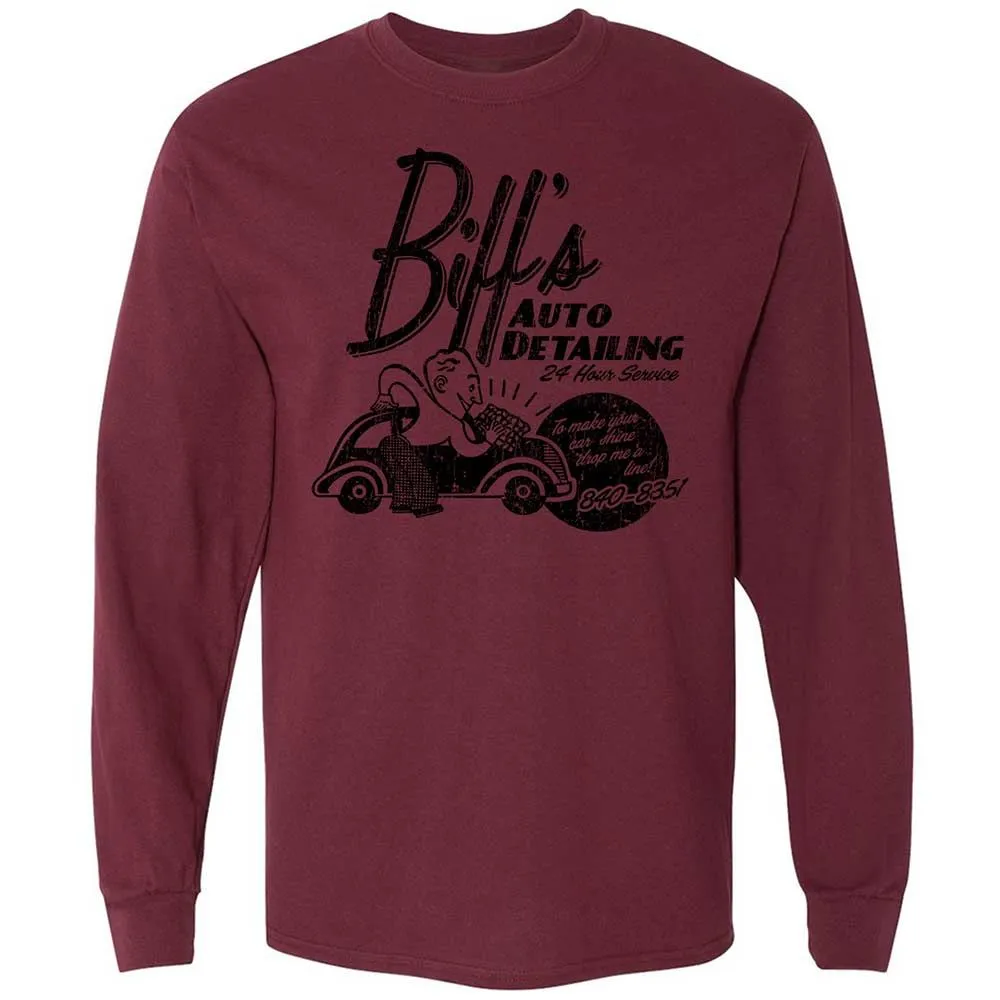 Long Sleeve T-Shirt - 1ZPQ5BUR - Maroon - 16