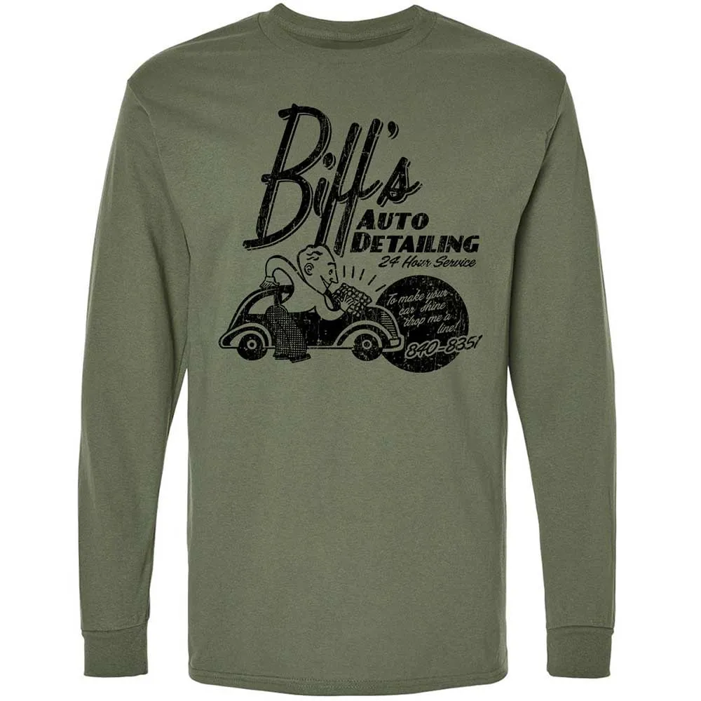 Long Sleeve T-Shirt - 1ZPQ5BUR - Military Green - 19
