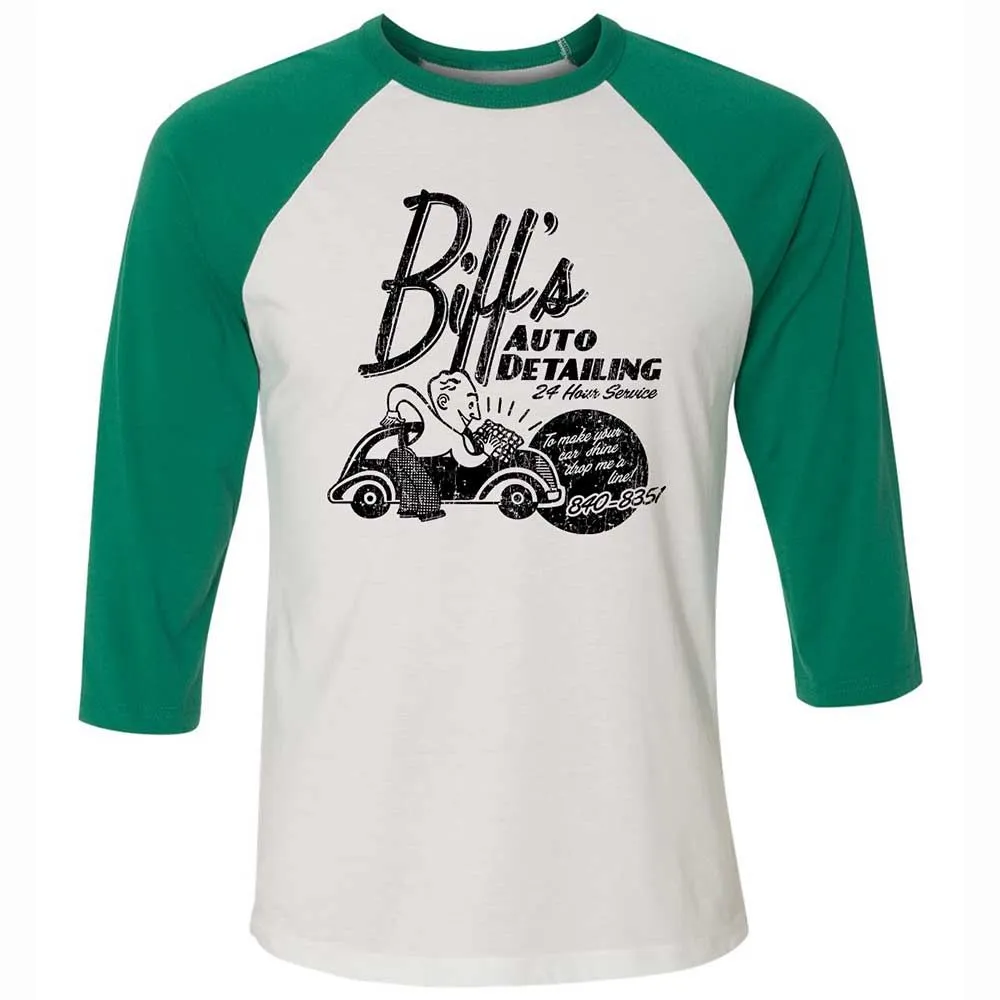 Unisex 3/4 Baseball Tee - A72CG2VK - White/Kelly - 6