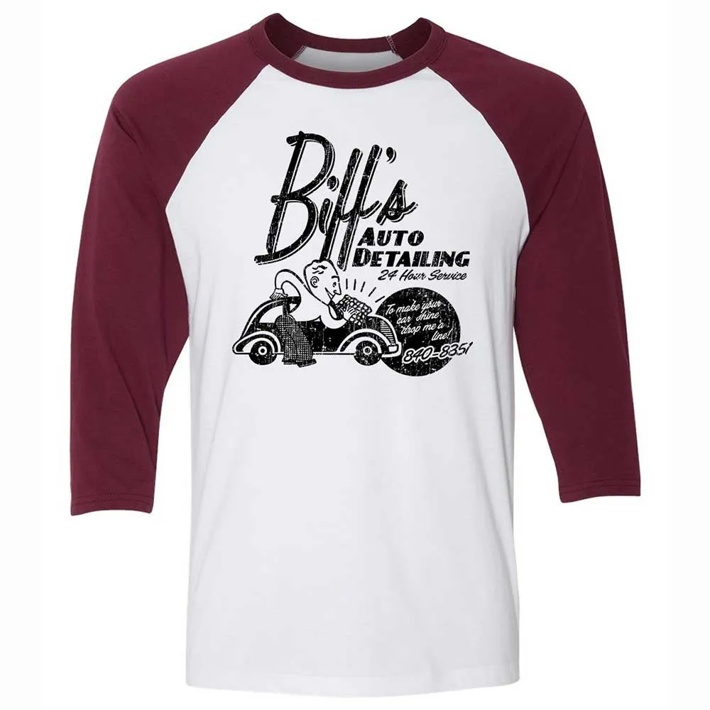 Unisex 3/4 Baseball Tee - A72CG2VK - White/Maroon - 7