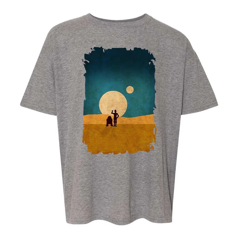 Droids In The Dunes - Graphite Heather - 18